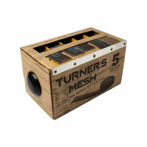 Turner's Mesh abrasive roll multipack in a labeled cardboard dispenser box