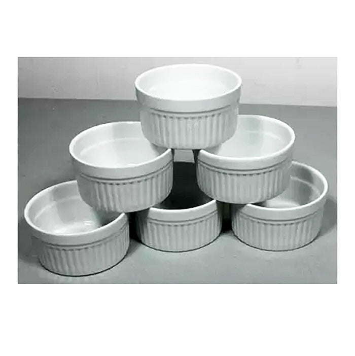 Porcelain Ramekins 3-1/2" x 6 oz.