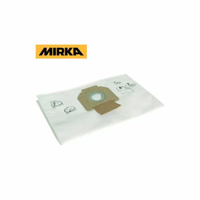 Mirka vacuum dust bag with cardboard collar for woodworking shop vacuum systems
