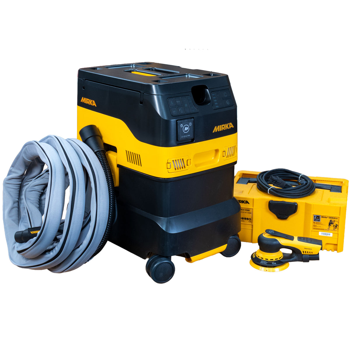 Mirka Dust-Free Sanding System GEN II with 5" DEROS II + DEXOS 1230