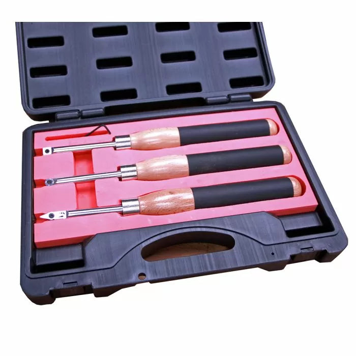 3-Pc. Carbide Wood Turning Tool Set 