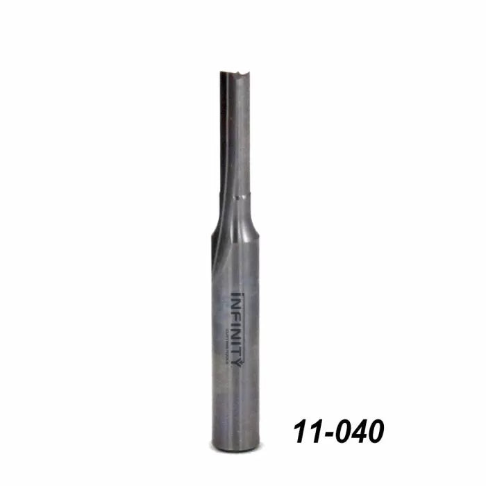 Infinity Tools 1/4" Shank Straight Router Bits