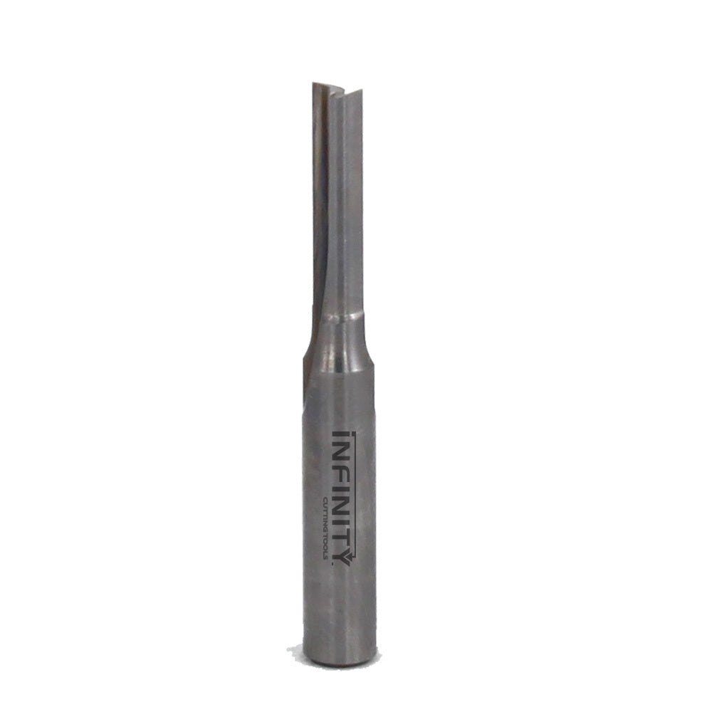 Infinity Tools 1/4" Shank Straight Router Bits