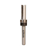 Infinity Tools 1/4" Shank Straight Router Bit w/ Top Bearing