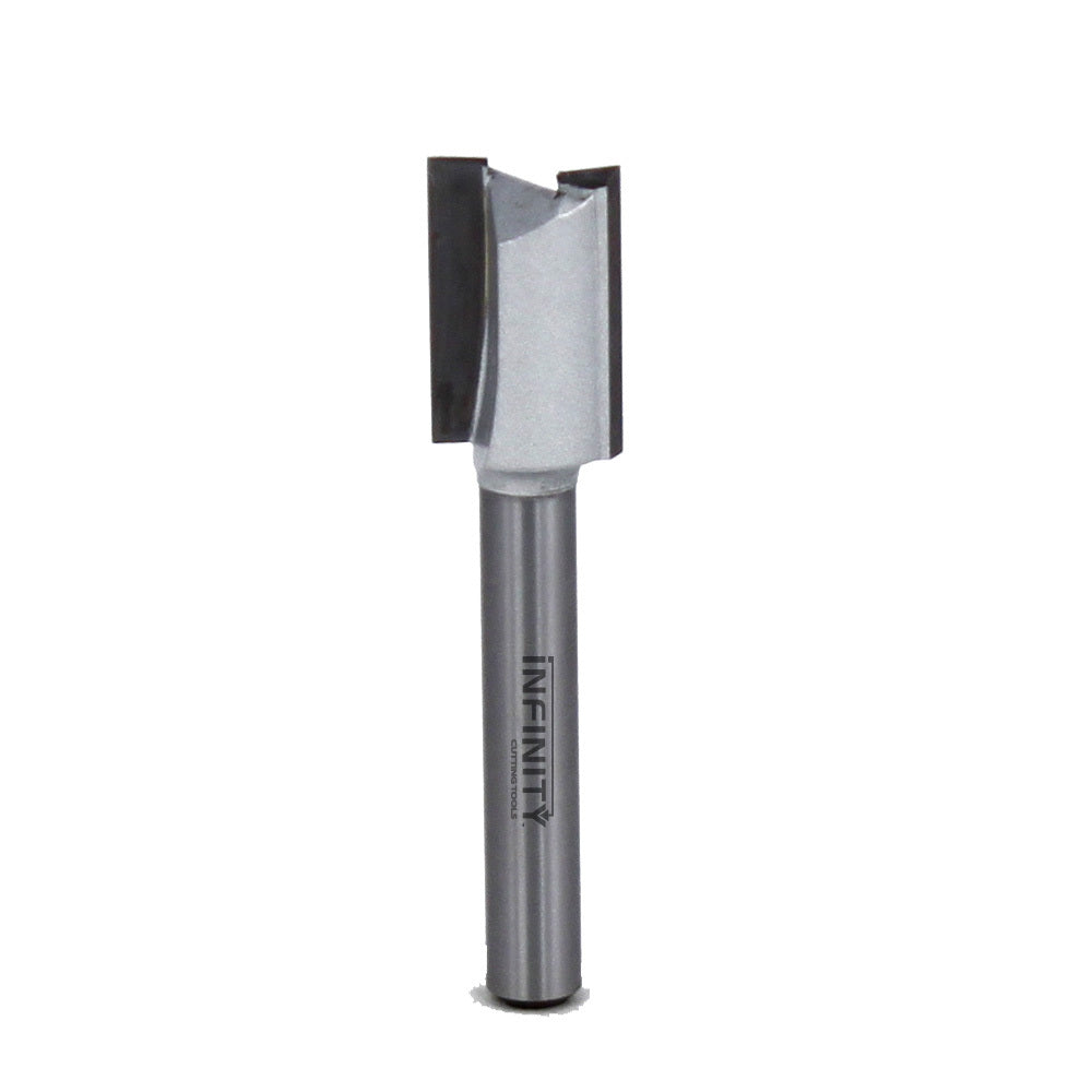 Infinity Tools 1/4" Shank Straight Router Bits