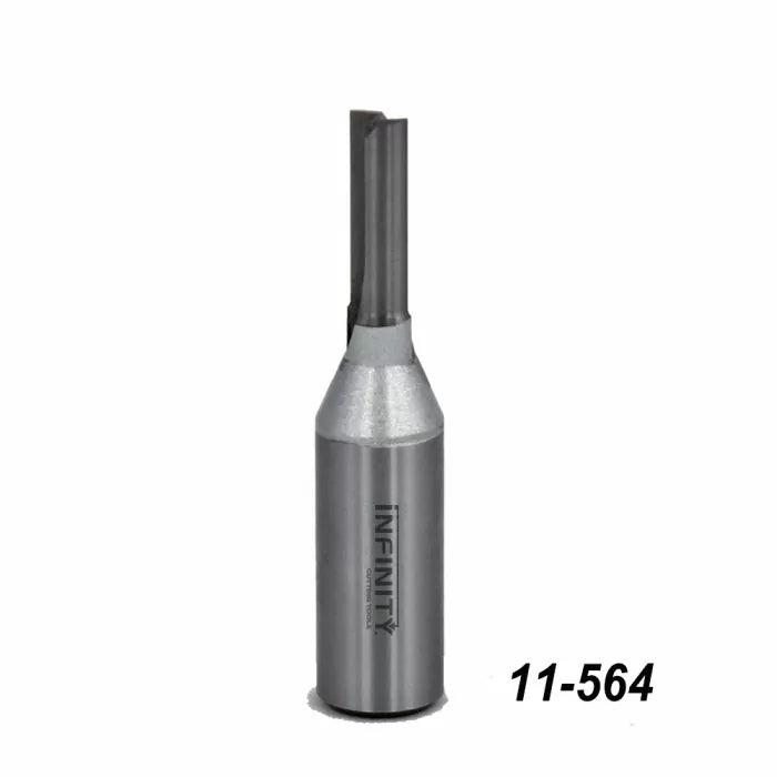 Infinity Tools 1/2" Shank Straight Router Bits