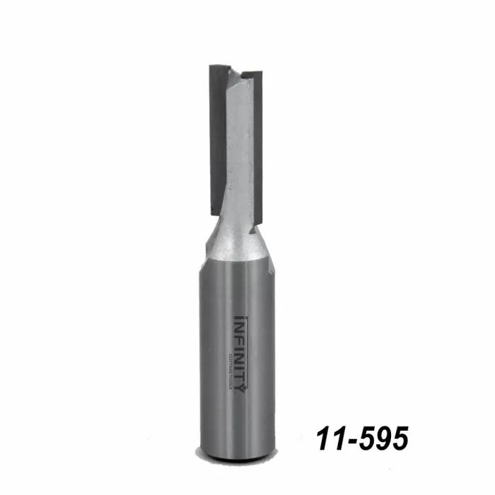 Infinity Tools 1/2" Shank Straight Router Bits