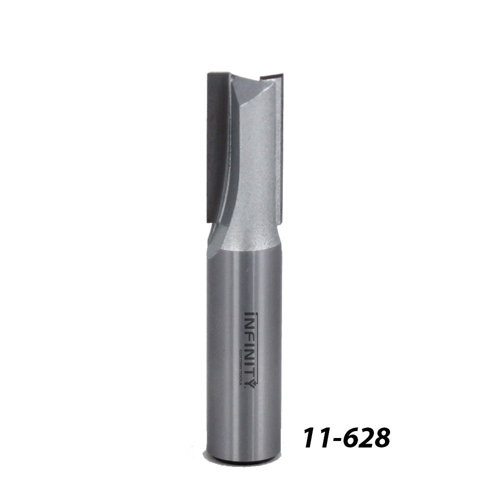 Infinity Tools 1/2" Shank Straight Router Bits