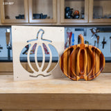 Infinity Tools Pumpkin Tray Making Template