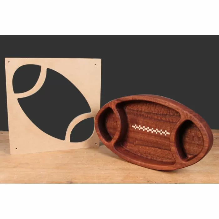 Football Tray Making Template - P