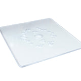 Infinity Tools Universal 11.5" x 11.5" Base Plate, Pre-Drilled To Fit Most Full-Size Routers