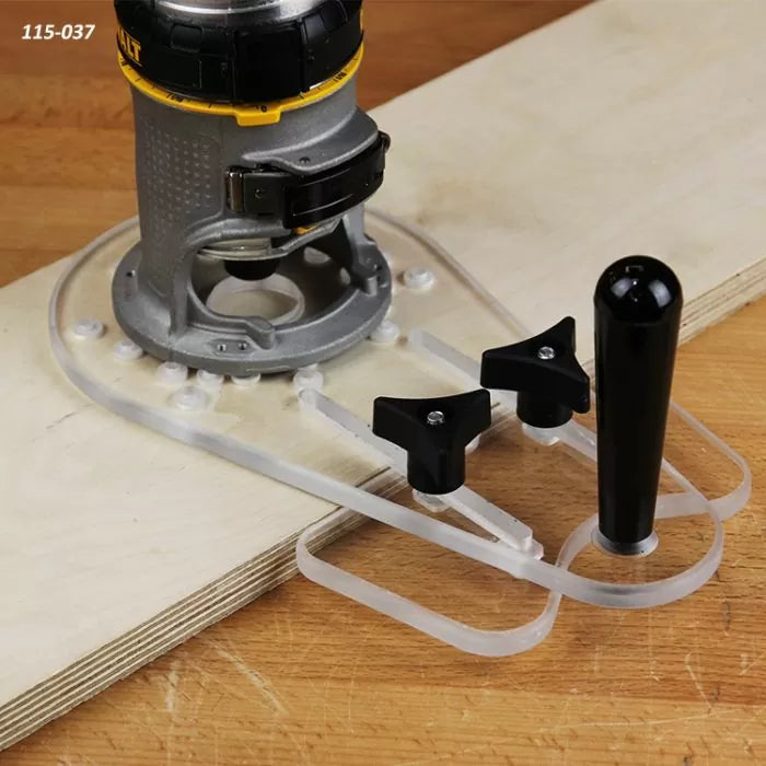 Infinity Tools Universal D-Handle Router Base Plate – Infinity Cutting ...