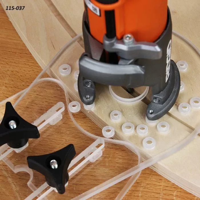 Universal D-Handle Router Base Plate