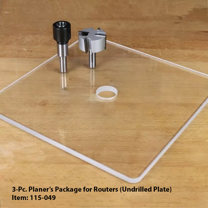 Infinity Tools 3- Pc. Planer's Package for Routers