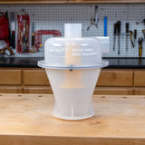 Infinity Tools DIY Quick Snap Dust Separator (add your own 5-gallon bucket)