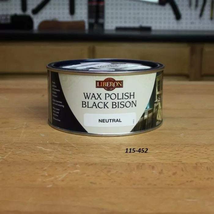 LIBERON BLACK BISON WAX POLISH - NEUTRAL 500ML            