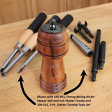 Pepper Mill and Salt Shaker Combo Turning Kit