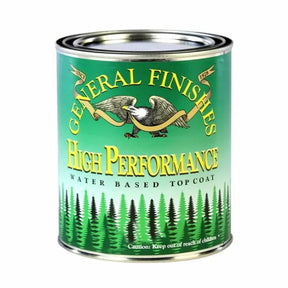 General Finishes High Performance water based topcoat can for woodworking projects