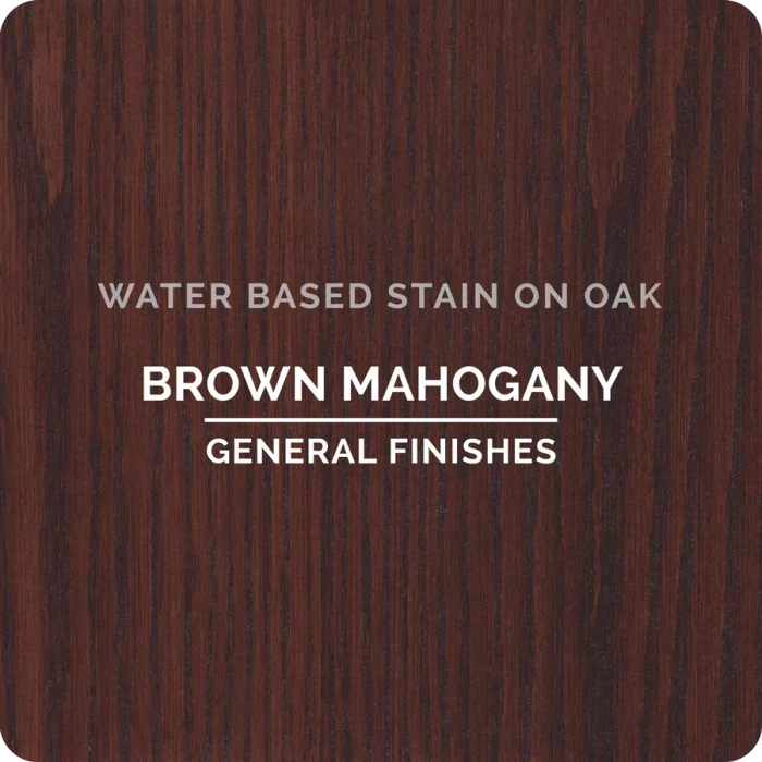 General Finishes Water Based Pigmented Stain, Brown Mahogany