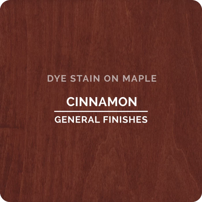 General Finishes Water Based Dye Stain, Cinnamon