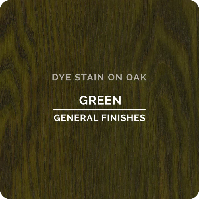 General Finishes Water Based Dye Stain, Green