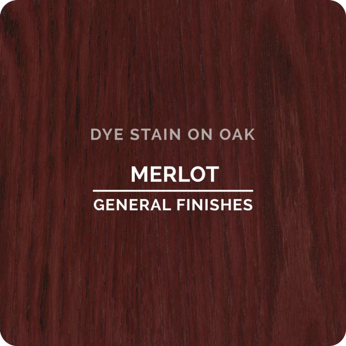 General Finishes Water Based Dye Stain, Merlot – Infinity Cutting Tools