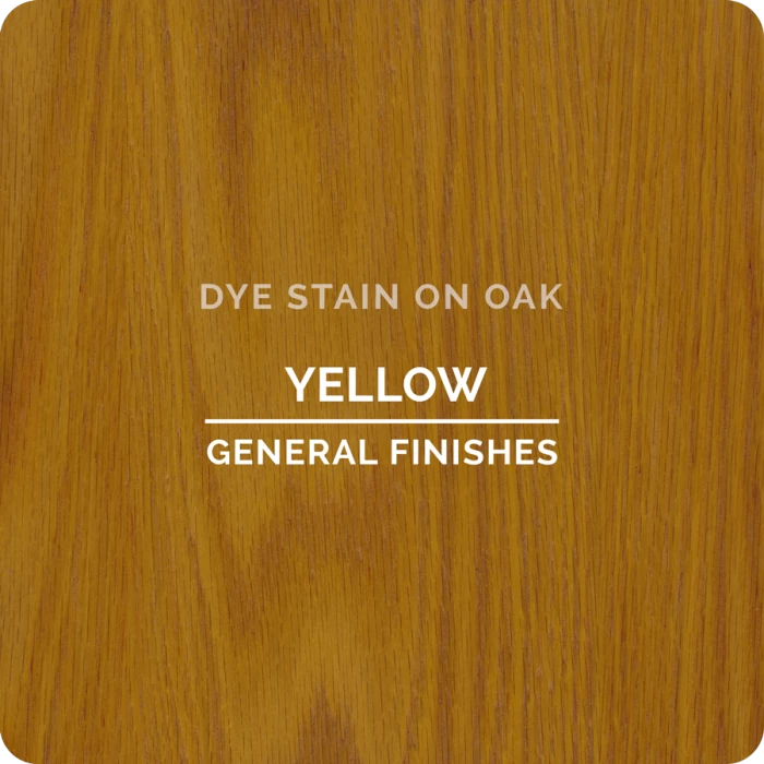 General Finishes Water Based Dye Stain, Yellow