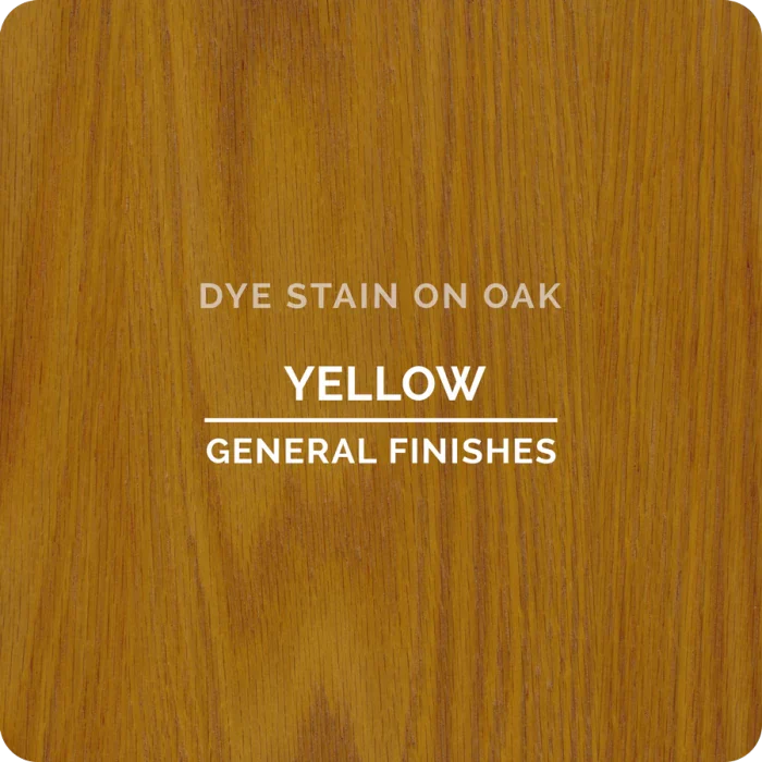 General Finishes Water Based Dye Stain, Yellow