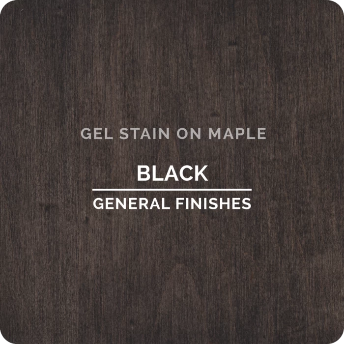 General Finishes Gel Stains, Black