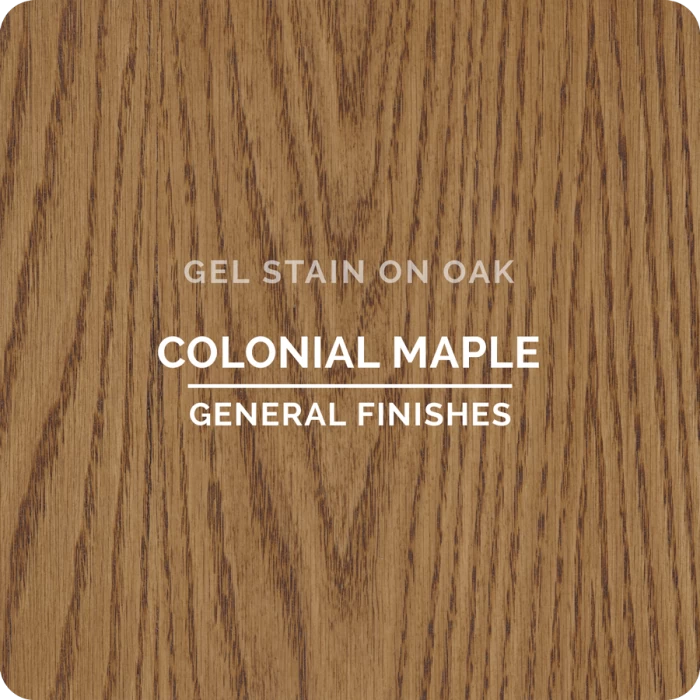 General Finishes Gel Stains, Colonial Maple