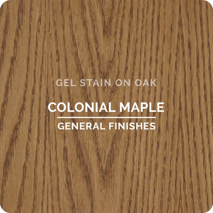 General Finishes Gel Stains, Colonial Maple