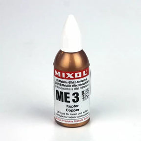 Mixol ME3 copper metallic effect concentrate bottle for woodworking and finishing