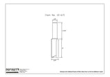 Infinity Tools 1/2" Shank Straight Router Bits