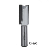 Infinity Tools 1/2" Shank Straight Router Bits