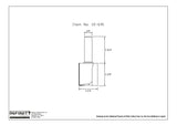 Infinity Tools 1/2" Shank Straight Router Bits