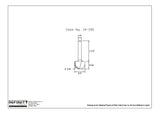 Infinity Tools 1/4" Shank Roundnose Router Bits w / Bearing