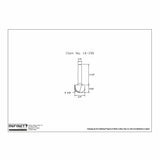 Infinity Tools 1/4" Shank Roundnose Router Bits