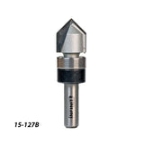 Infinity Tools 1/4" Shank 90° V-Groove Router Bit w/ Bearing