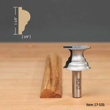 11-Pc. 17th-Century Router Bit Profile Set