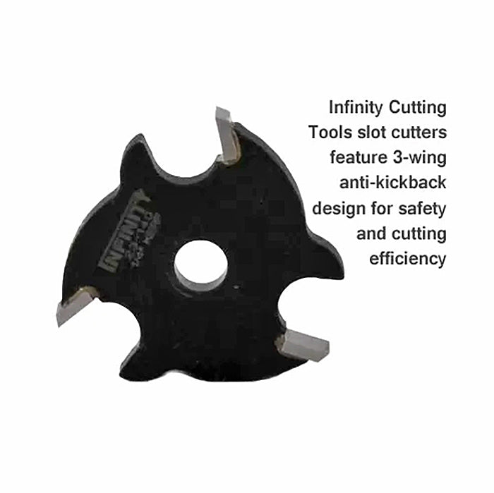 Infinity Tools Slot Cutter Router Bits Without Arbor