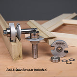 Infinity Tools Divided Light Door Kit For Rail & Stile Router Bit Sets