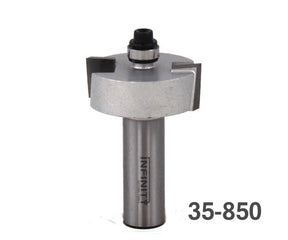 Slot cutting router bit with bearing for woodworking, part number 35-850