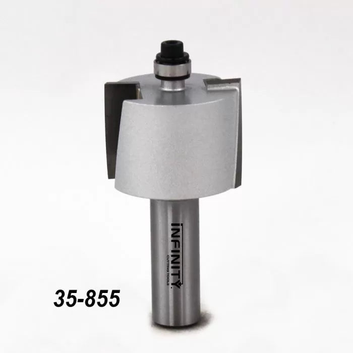 Infinity Tools 1/2" Shank Rabbeting Router Bits