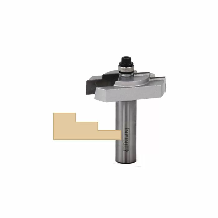Stepped Rabbeting Router Bit