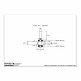 Infinity Tools 1/4" Shank Full Bead Router Bits