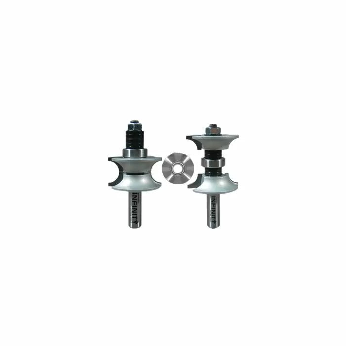 Double Roundover & Beading Router Bits