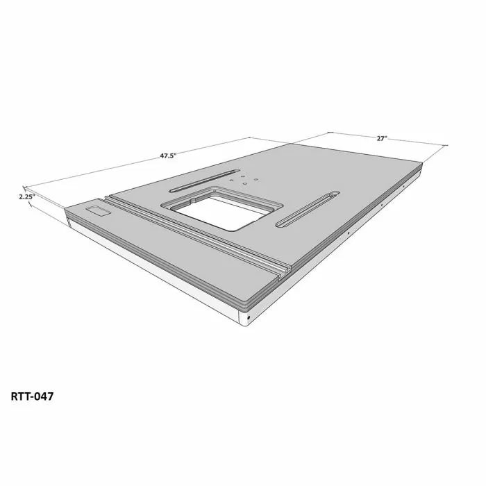 Infinity Tools Tablesaw Router Table Packages w/ Triton TRA001 Router