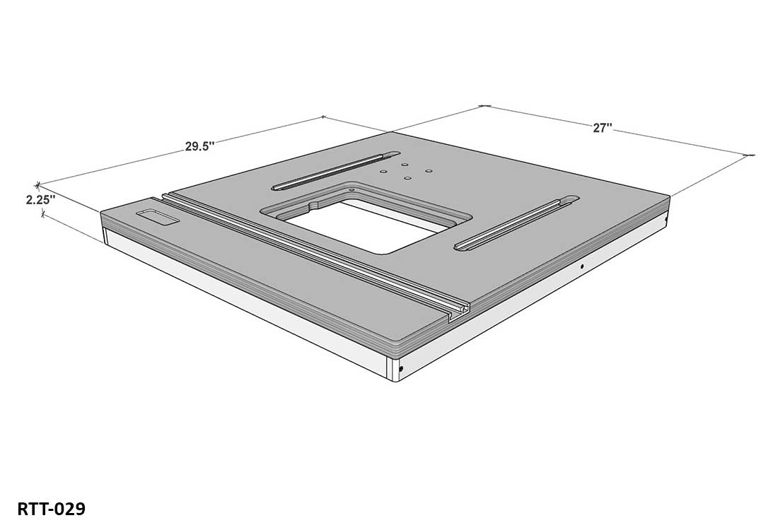 Infinity Tools Tablesaw Router Table Tops