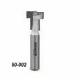 Dado clean out carbide router bit for woodworking, model 50-002 on white background