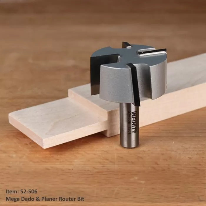 Infinity Tools 1/2" Shank Dado Router Bit